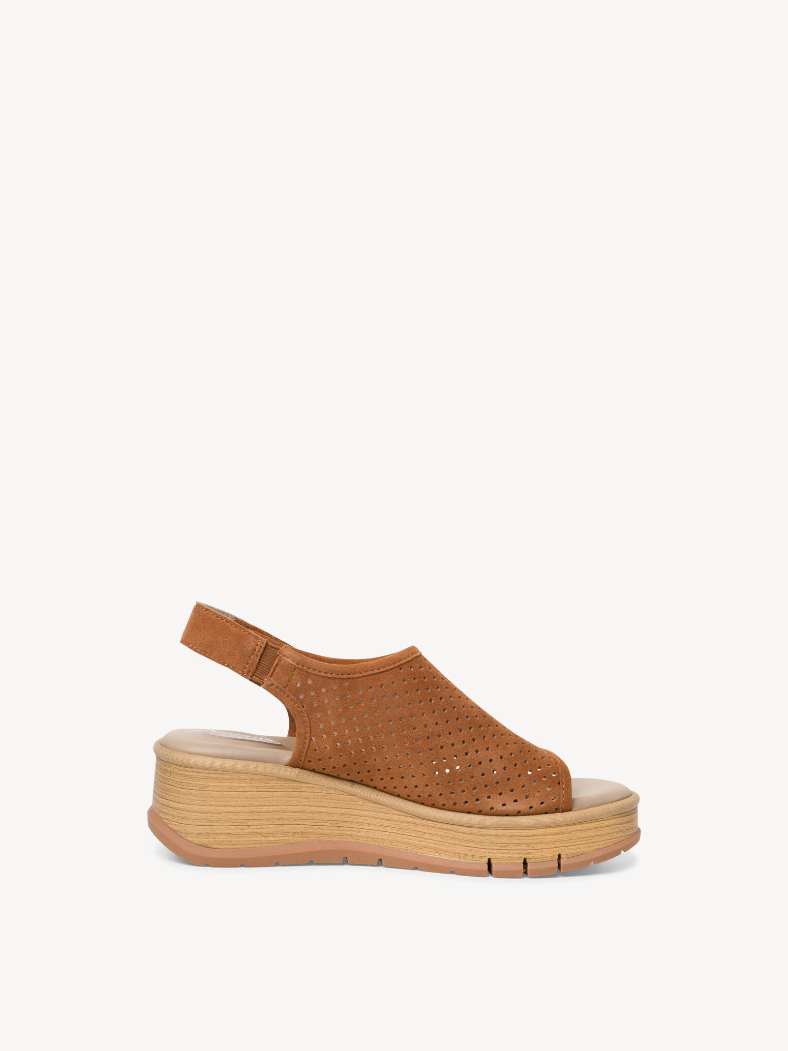 Sandale en cuir - marron