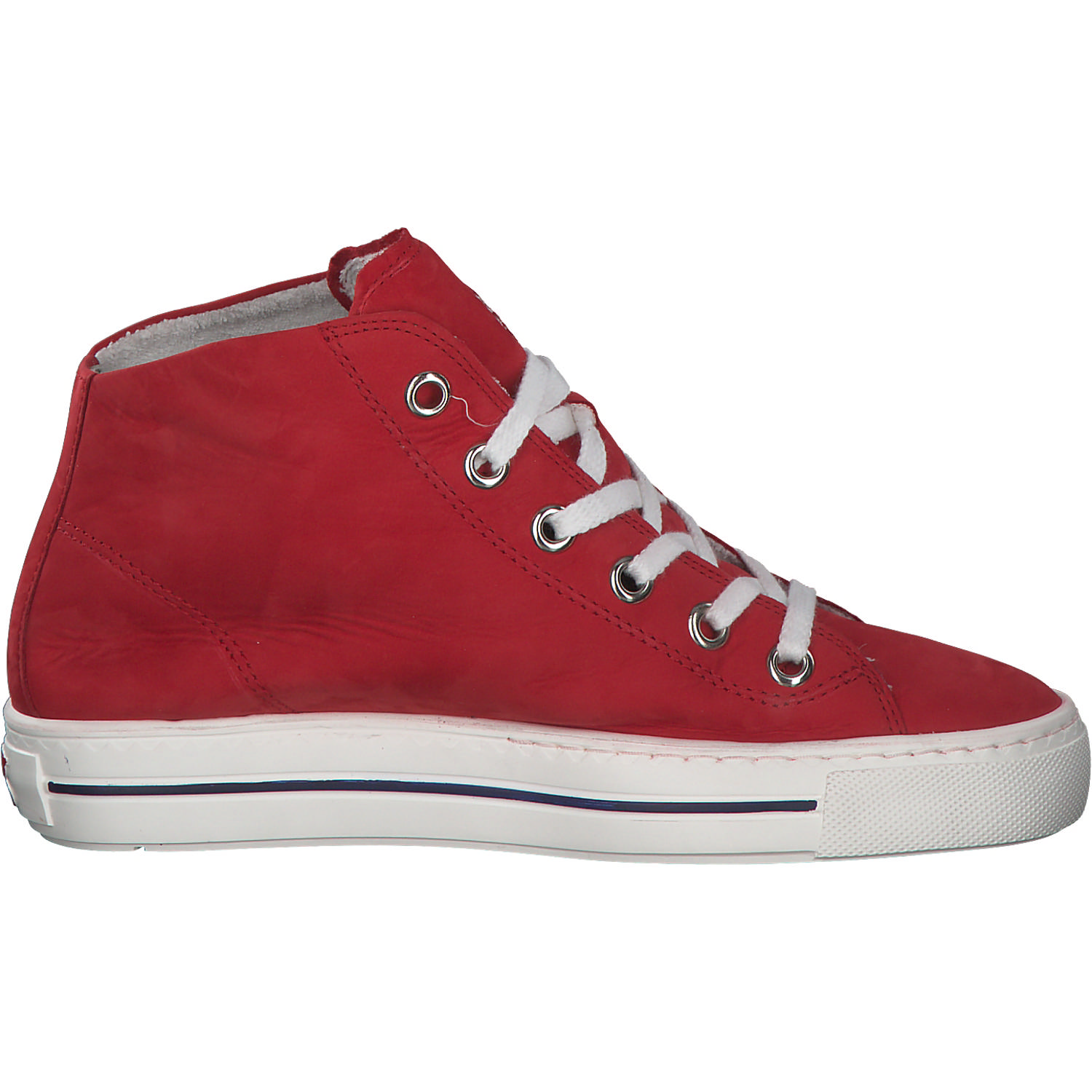 Paul Green 4735, Sneakers High, Damen, Rot