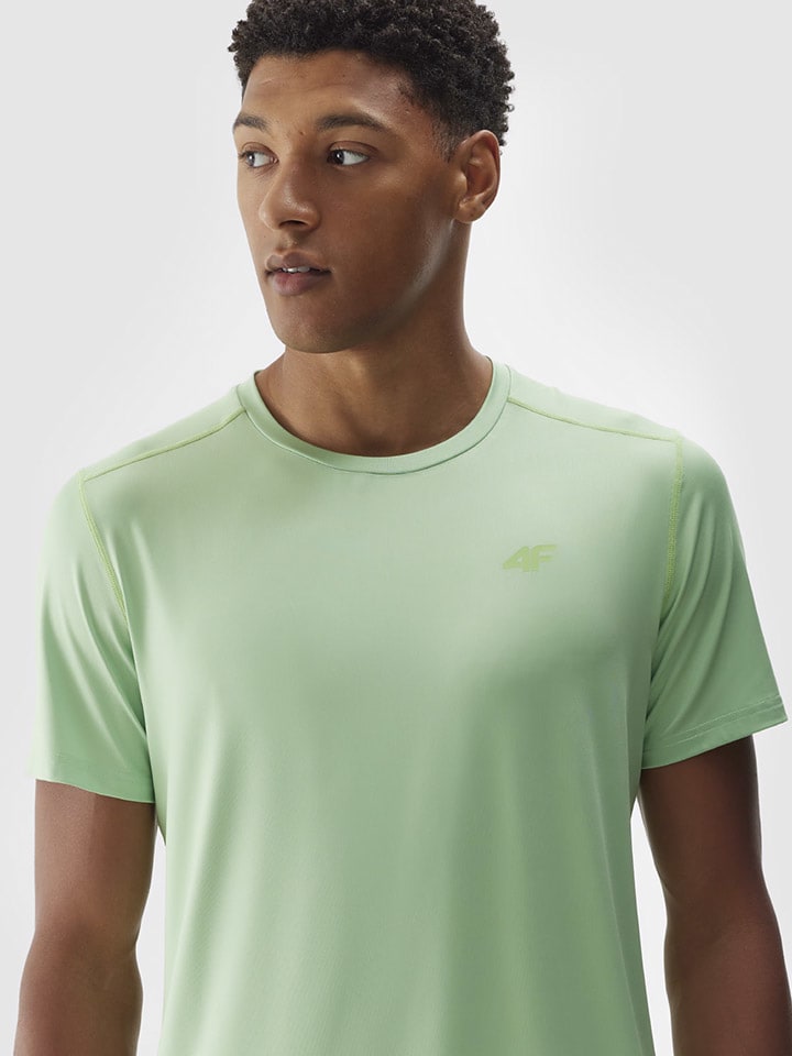 4F Trainingsshirt in Grün günstig kaufen