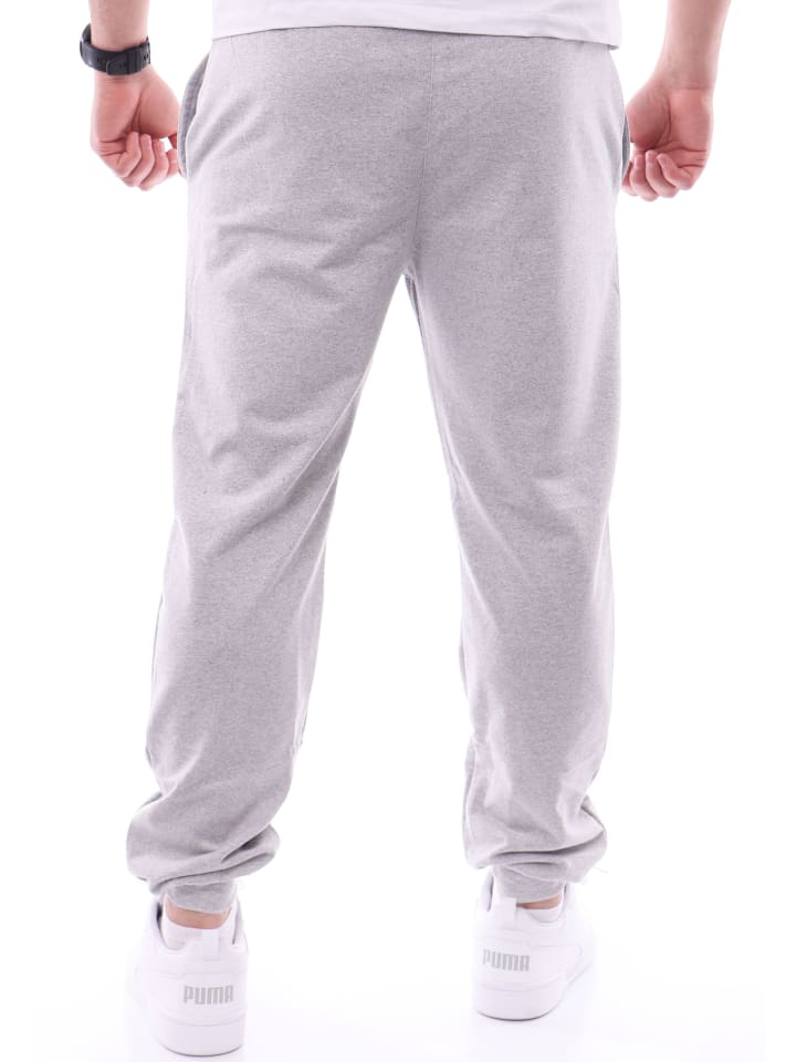 RESLAD Jogginghose mit Brandpatch in grau günstig kaufen