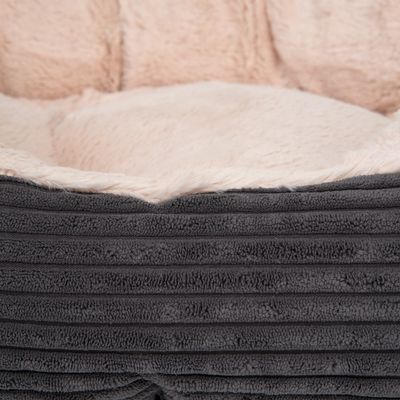 Sparpaket: Kuschelbett Cozy Cord + Fleecedecke Pawty