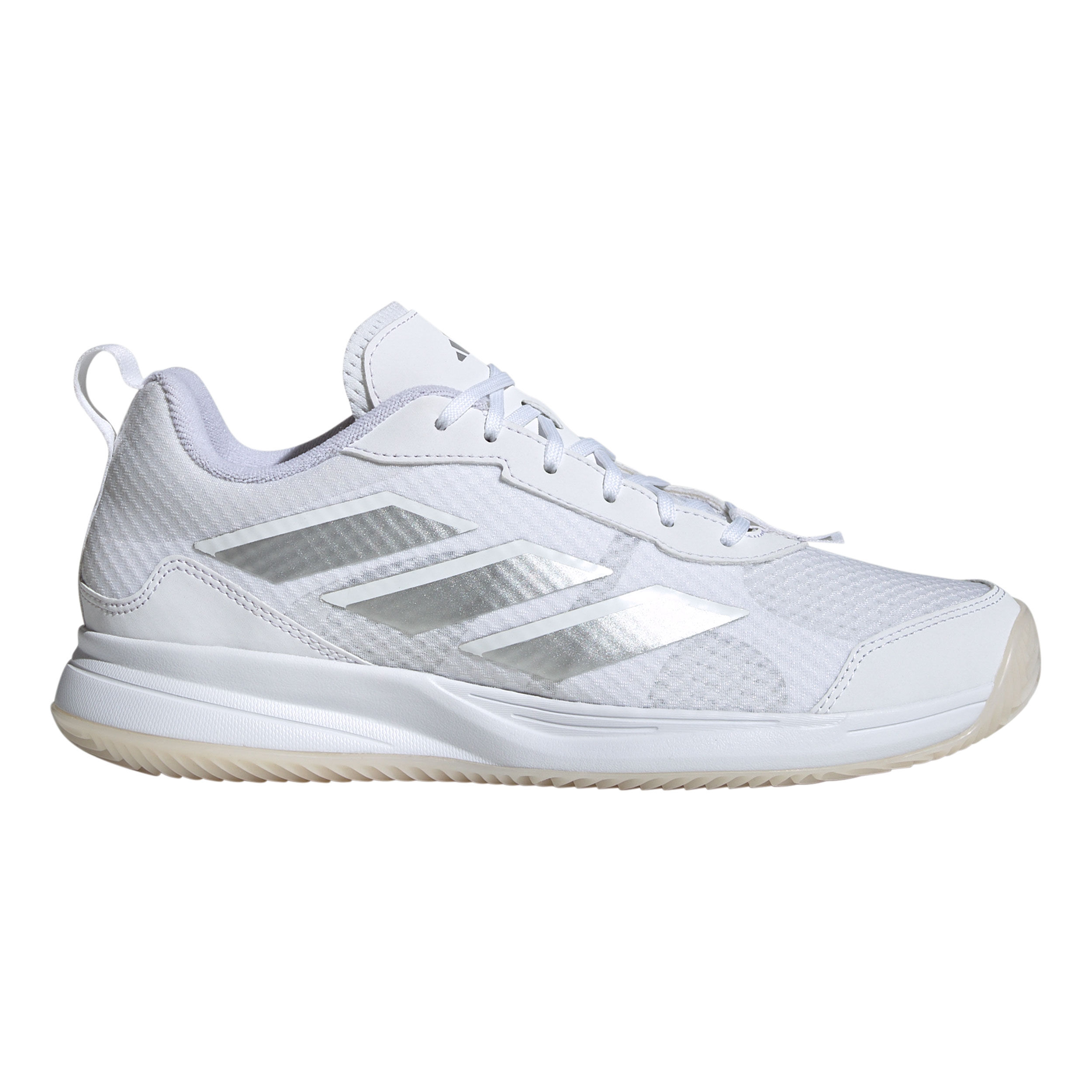 Avaflash Sandplatzschuh Damen - Weiß, Silber