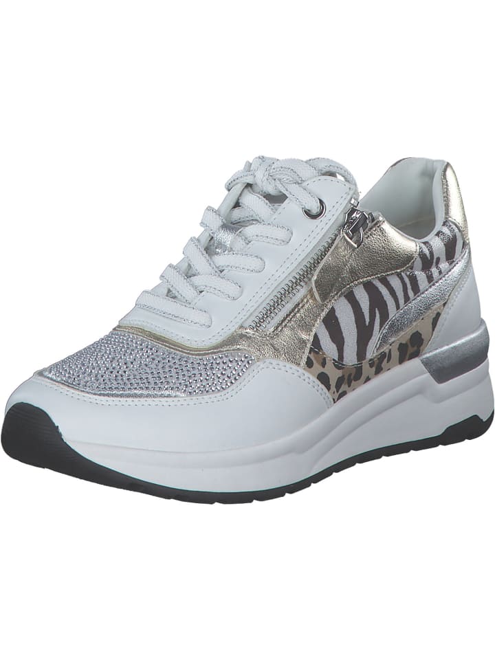 Marco Tozzi Sneakers Low in White comb günstig kaufen