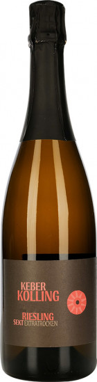Riesling Sekt extratrocken extra trocken Bio - Weingut Keber Kolling