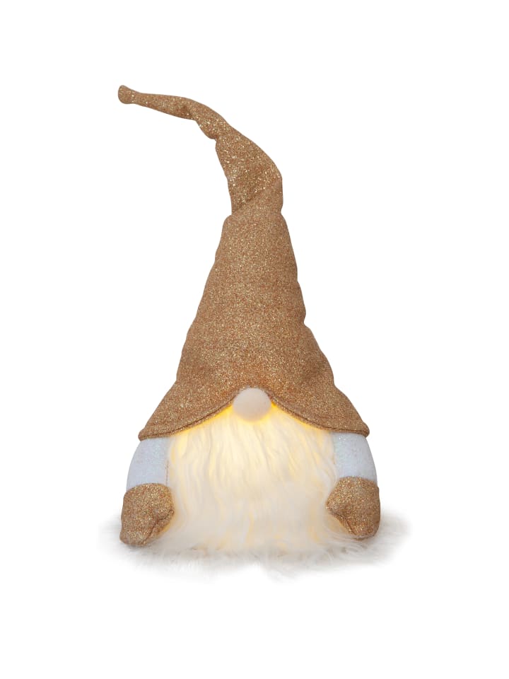 STAR Trading Weihnachtswichtel Joylight, gold, LED, 28cm in Gold günstig kaufen onesize