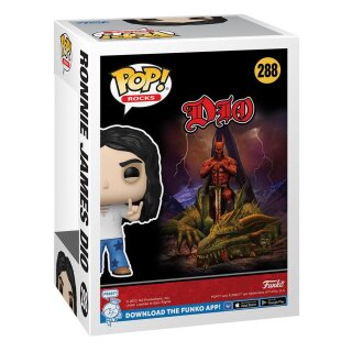 Funko POP! Rocks: Ronnie James Dio Vinyl Figur 9 cm