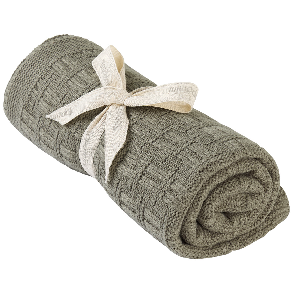 Baby Strickdecke mit Strukturmuster