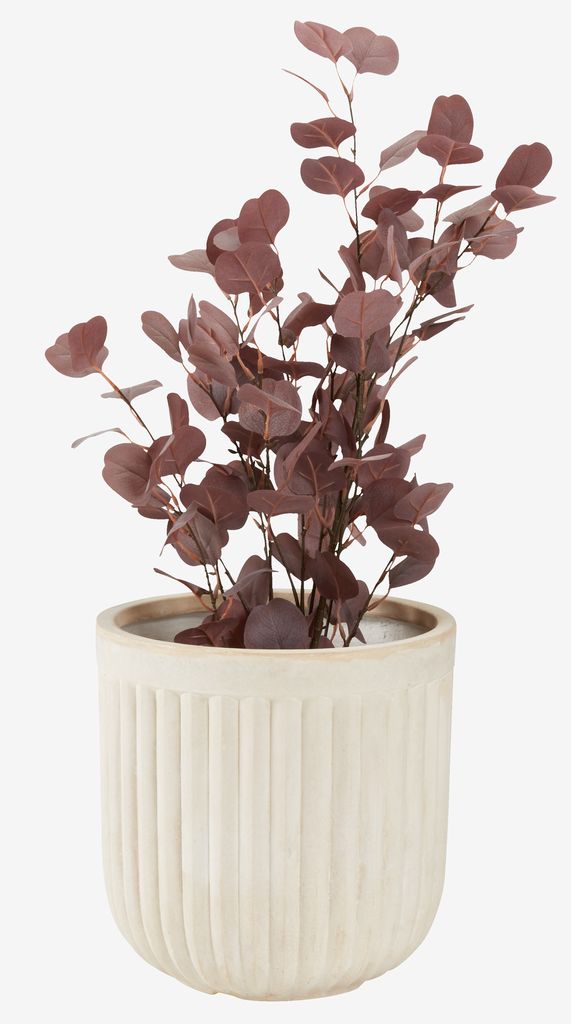 Vaso de flores BRILLEAND Ø29xL29 natural