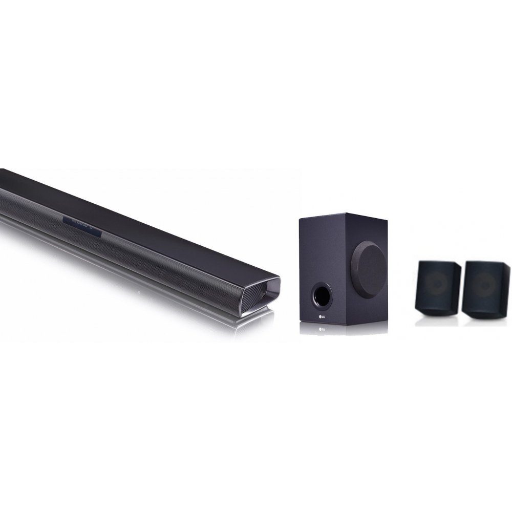 LG SQC4R - Soundbar & Subwoofer - schwarz Soundbar