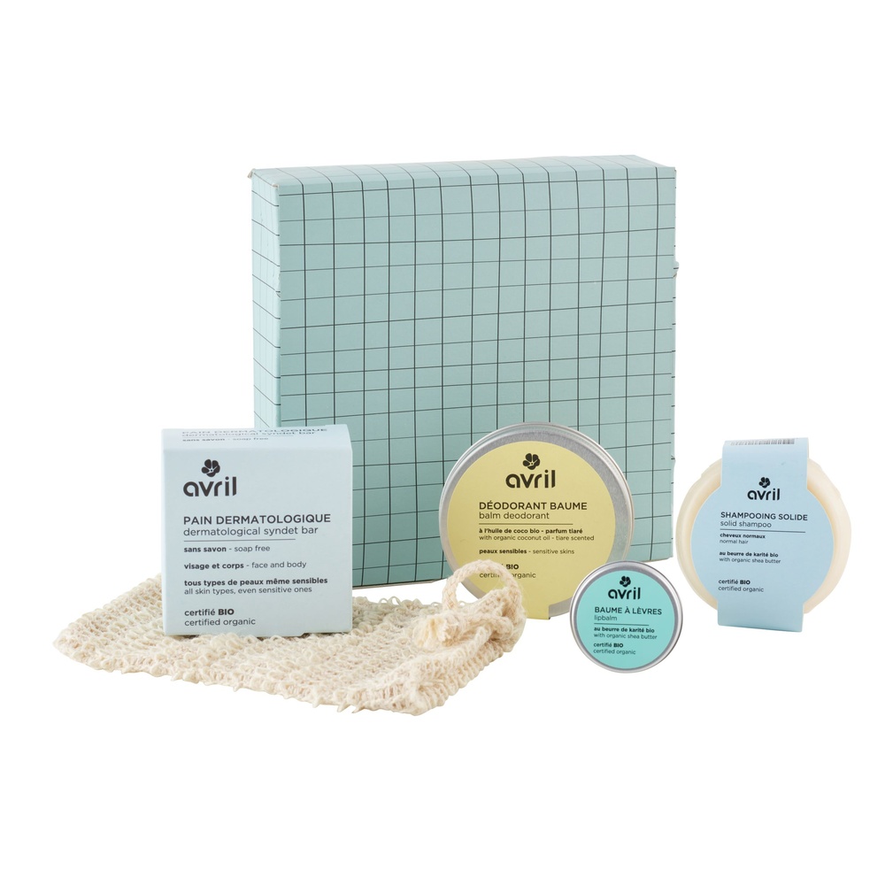 Avril Coffret cadeau Ma transition écologique- Cosmétiques certifiés bio Coffret
