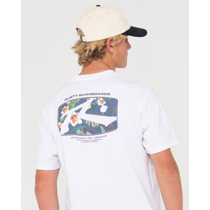 RUSTY ADVOCATE SHORT SLEEVE TEE T-Shirt Herren