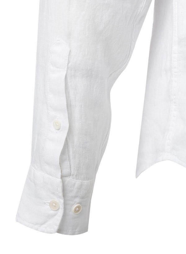 BELSTAFF, Hemd, Reines Leinen, weiß