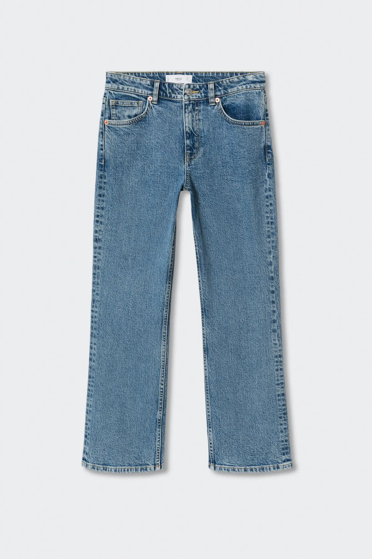 MANGO  37008259 Jeans Mittelblau