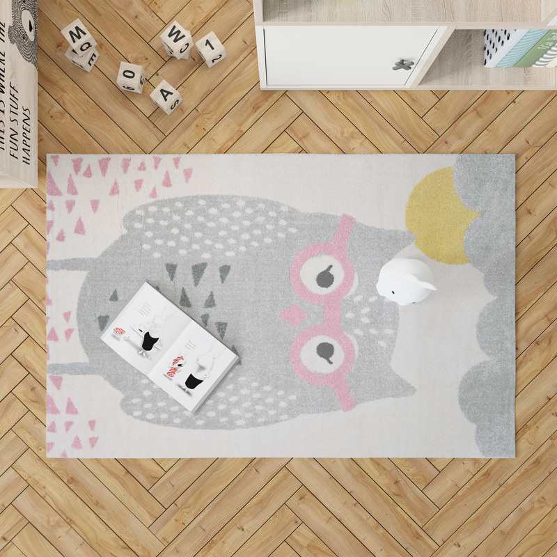 Tapis hibou 100x150cm PEPA