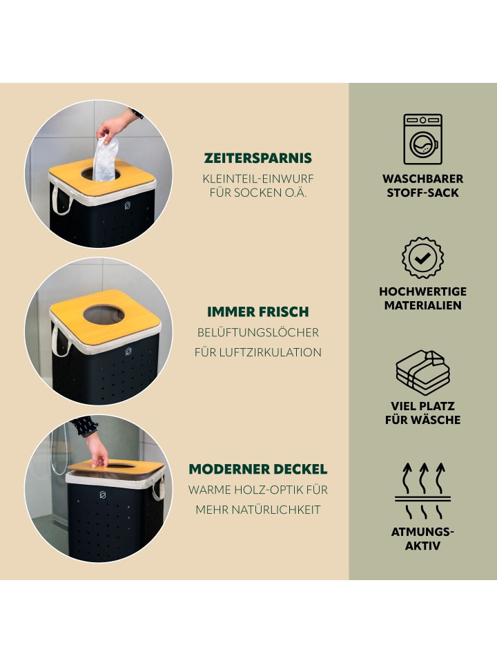 eluno Wäschetonne günstig kaufen onesize
