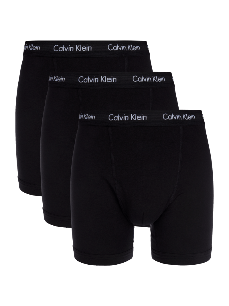 Classic Fit Retro Pants im 3er-Pack - langes Bein in schwarz