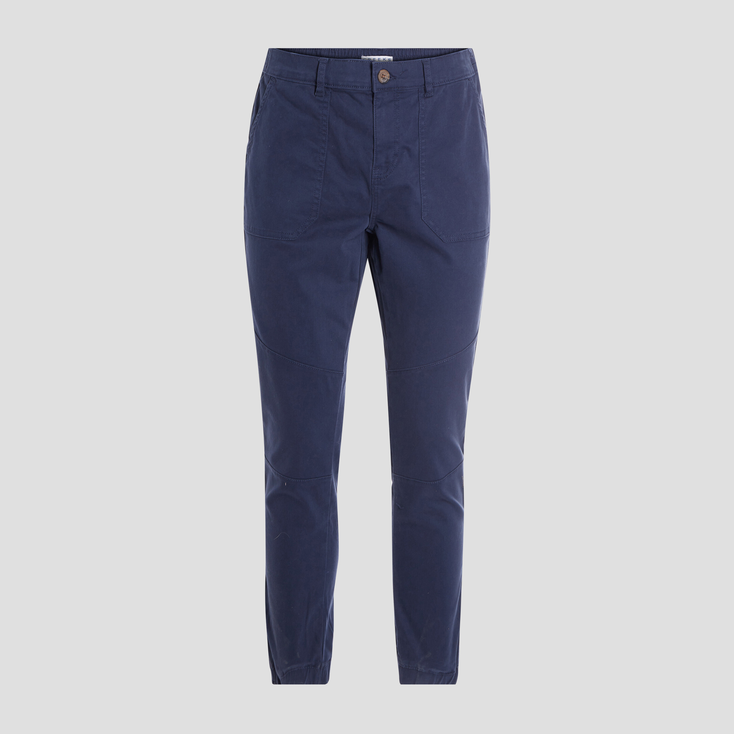 Pantalon droit Creeks bleu marine homme | La Halle