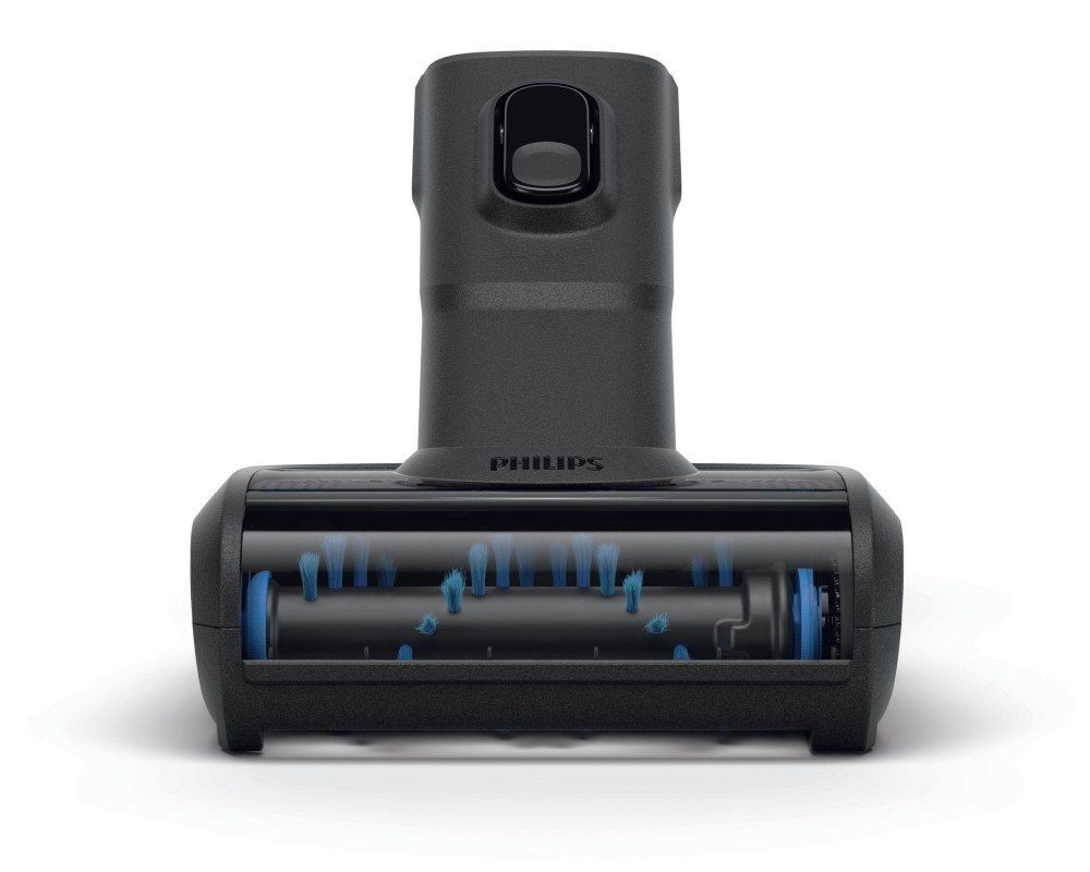 Philips Akku-Handstaubsauger XC7043/01 SpeedPro Max, beutellos, 360°-Saugdüse mit LEDs, PowerBlade Digitalmotor, Dreifach-Filtersystem