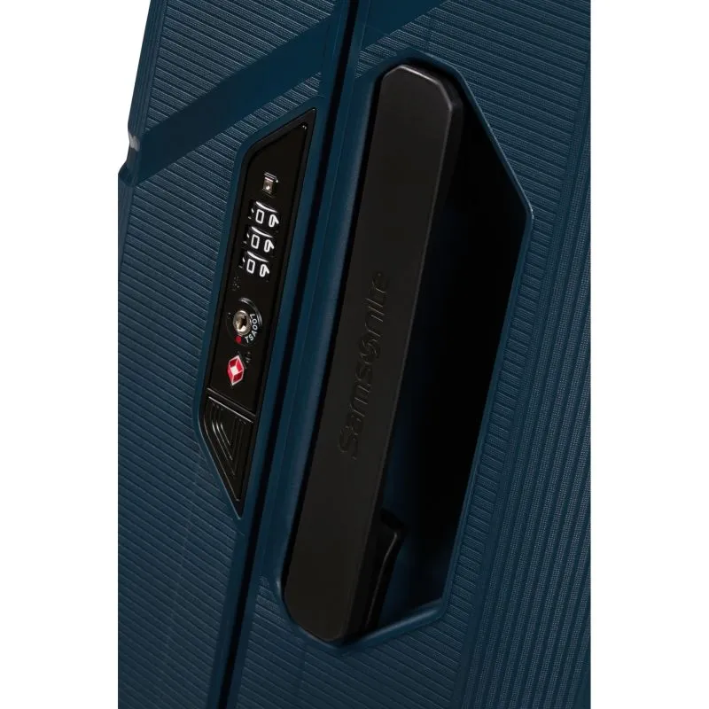 Samsonite Magnum Eco SPINNER 55\/20 - MIDNIGHT BLUE