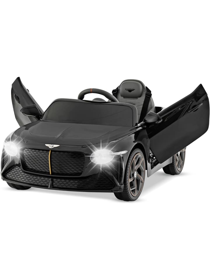 COSTWAY 12V Bentley Elektroauto ab 3 Jahren in Schwarz günstig kaufen onesize