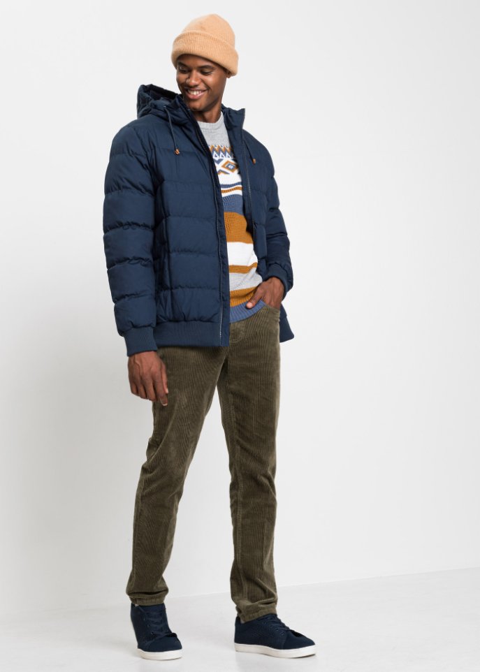 Steppjacke in Blousonform