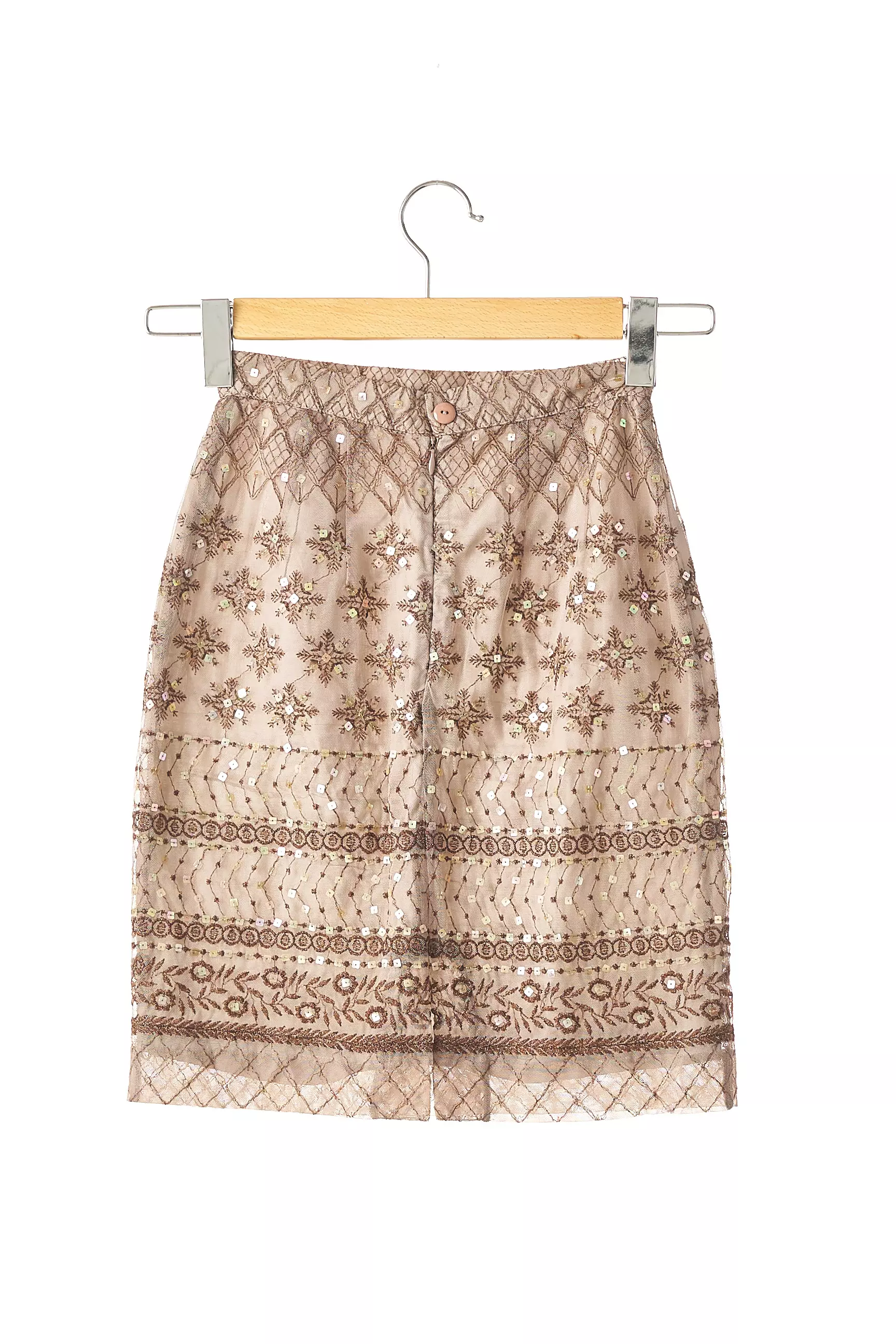 Apart Jupes Mi Longues Femme couleur marron