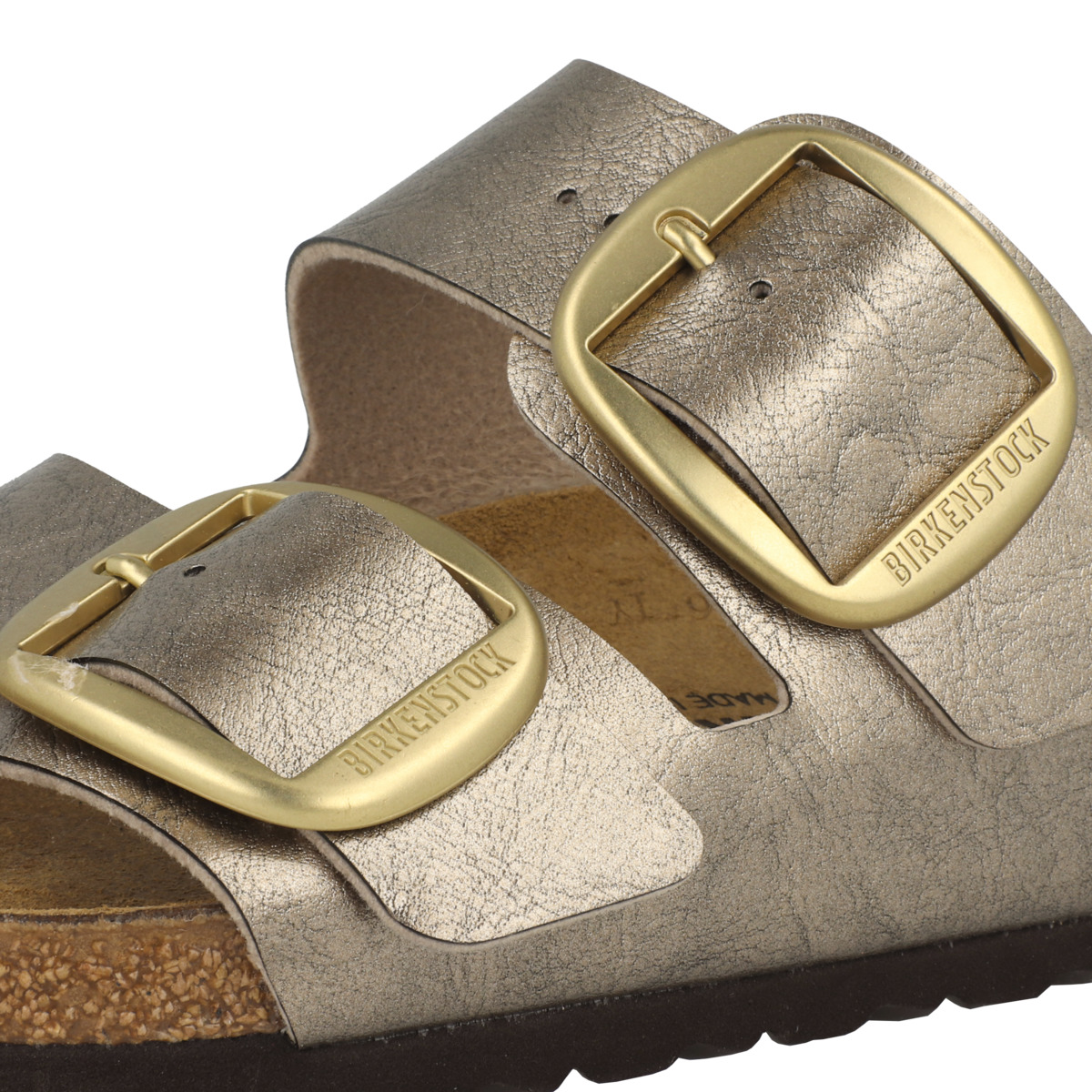 Birkenstock Arizona Birko-Flor Graceful normal Sandale hellbraun