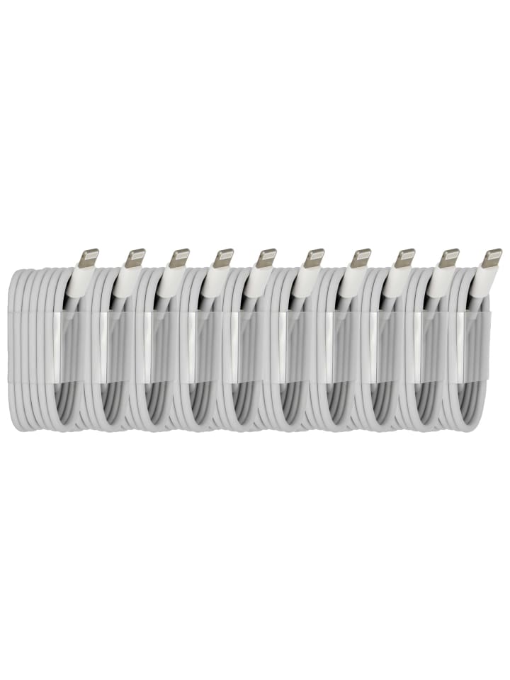 trendyoo 10er Pack Ladekabel für Apple iPhone kompatibel günstig kaufen onesize