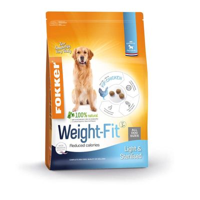 Fokker Light Weight-Fit Hundefutter