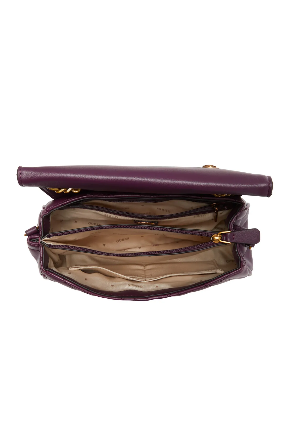 Guess  UMHÄNGETASCHE, FÜR DAMEN, MIT TASCHE, MIT SCHULTERRIEMEN, EINFARBIG, MIT LOGO,