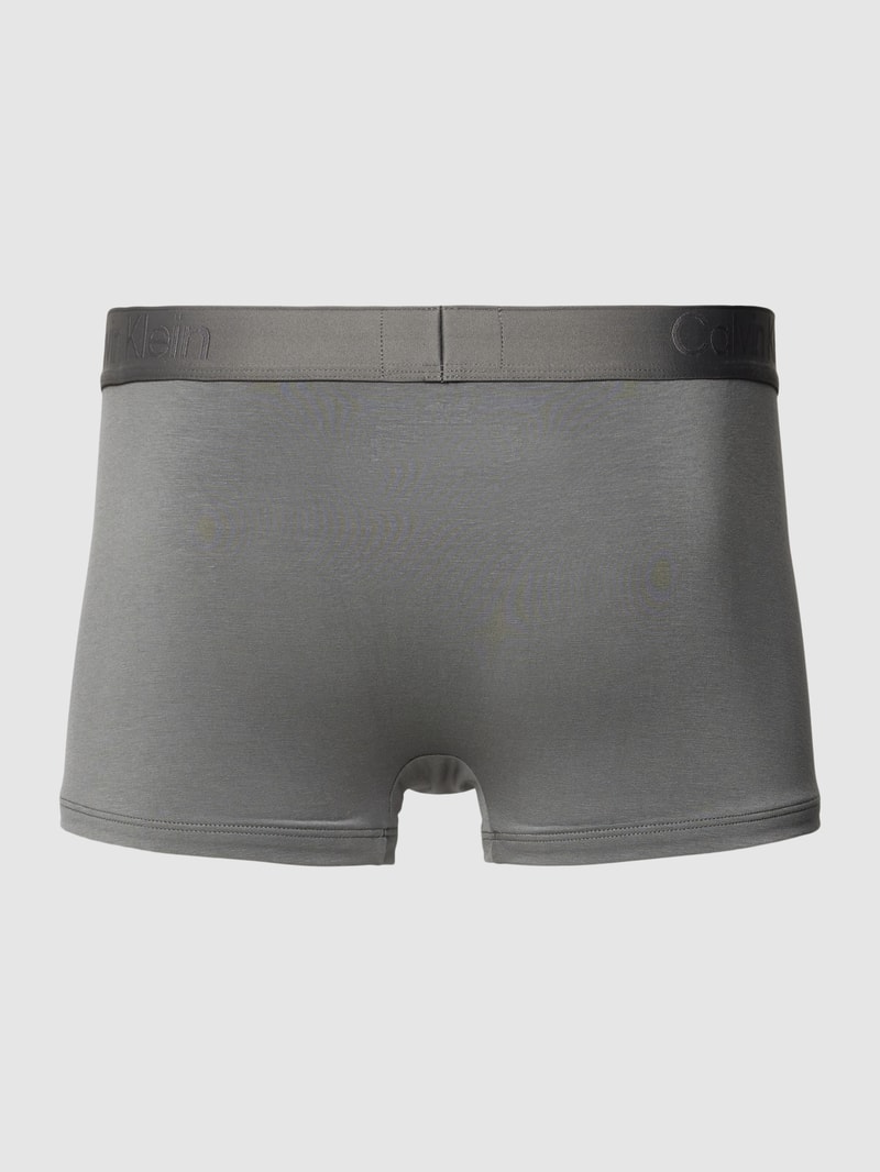 Trunks mit elastischem Logo-Bund im 3er-Pack in mittelgrau