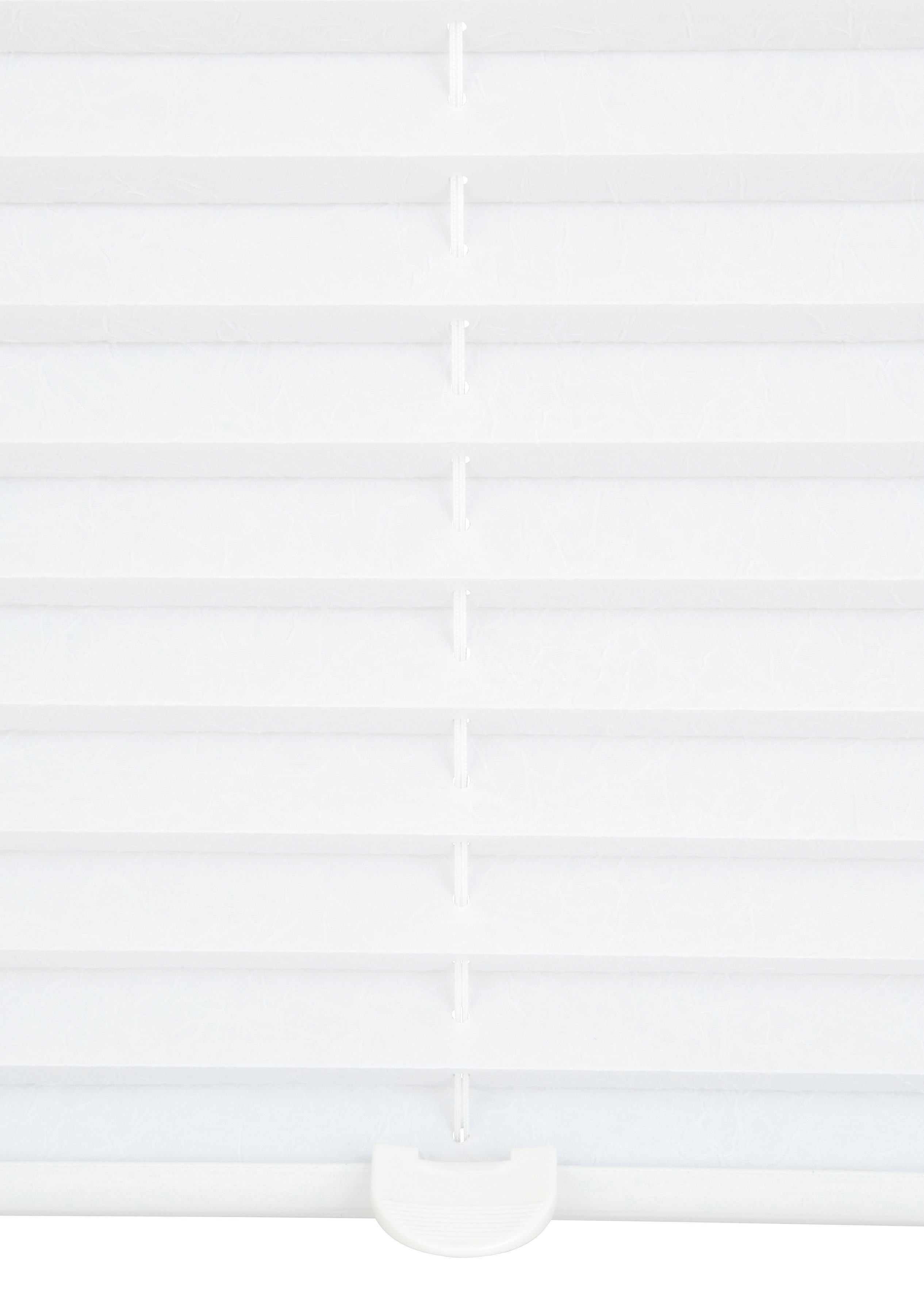Plissee DAHRA, my home, Lichtschutz, ohne Bohren, verspannt, Klemmfix, Fixmaß, Crushed-Optik, Klemmfix, Klemmträger, Bestseller, Klemmträger
