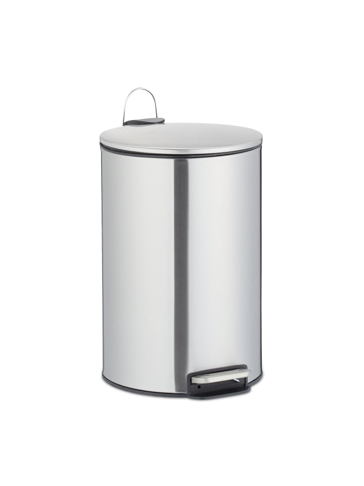 relaxdays Treteimer in Silber - 12 l günstig kaufen onesize