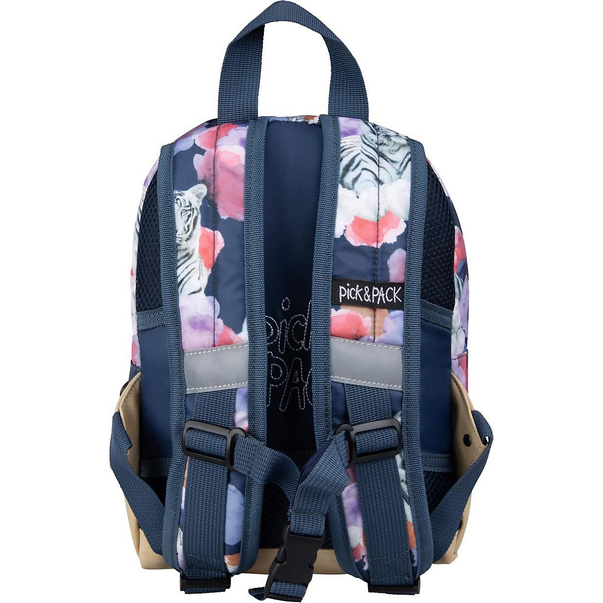 Kindergartenrucksack S Tiger of Love, Denim