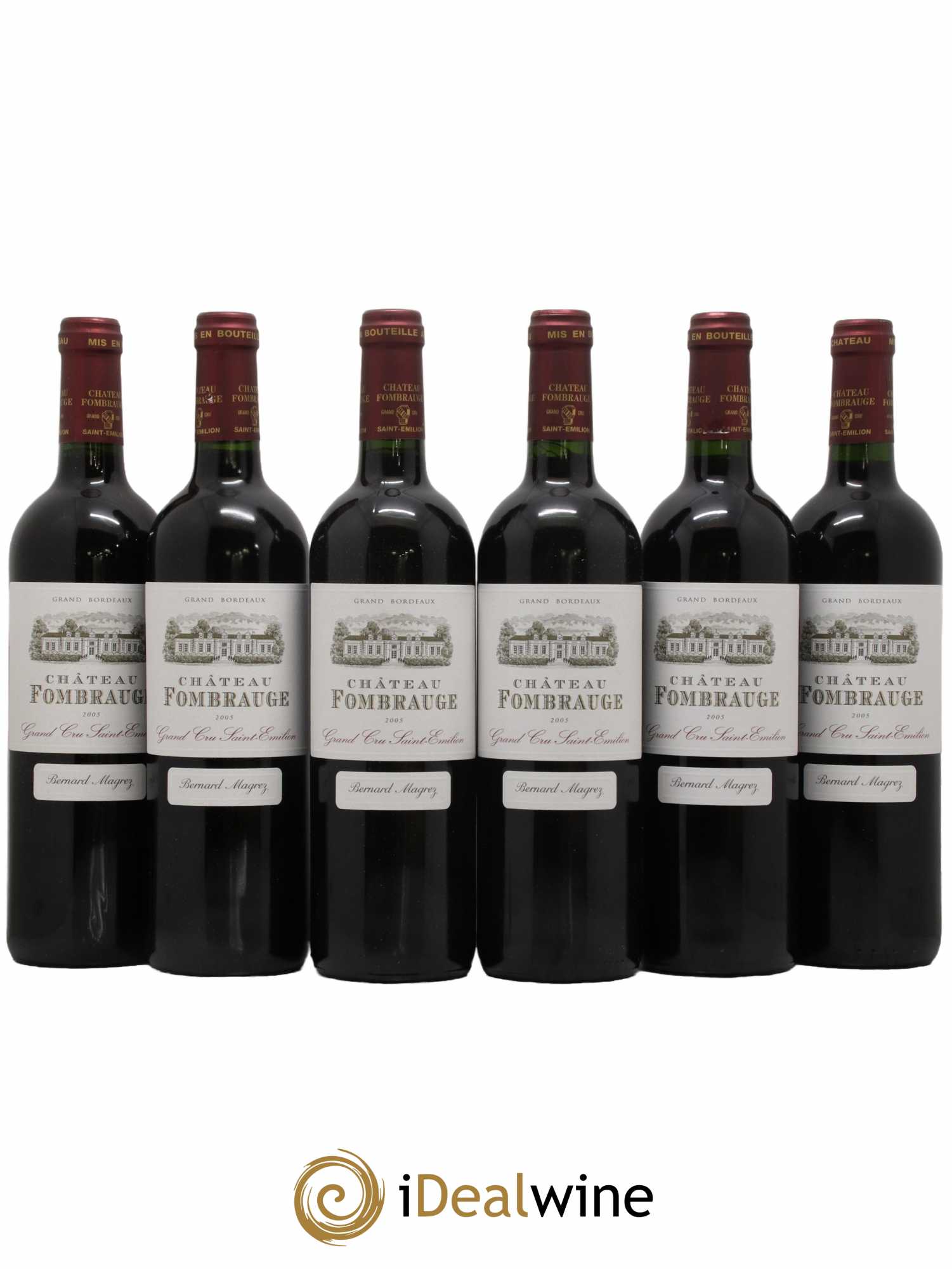 Château Fombrauge Grand Cru Classé  2005 - Lot de 6 Bouteilles