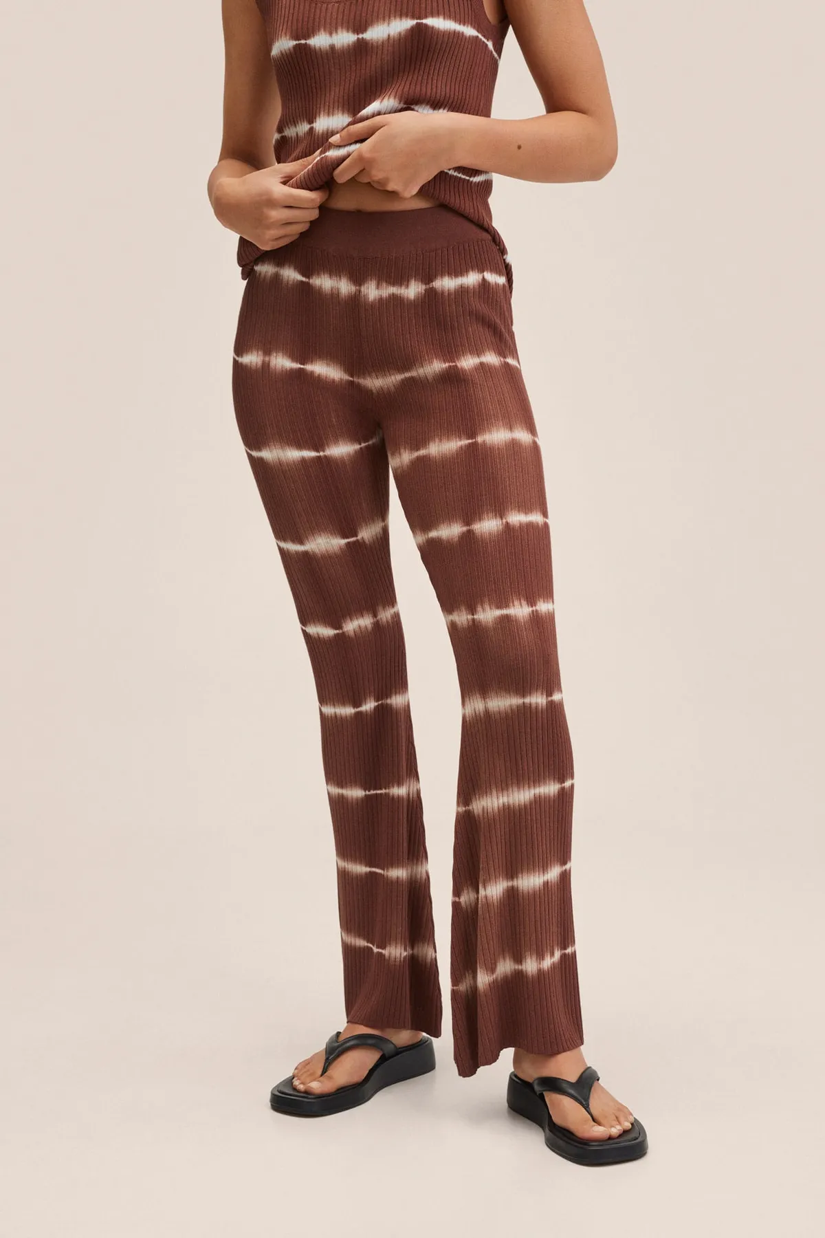 MANGO  Braune Damenhose 27095765