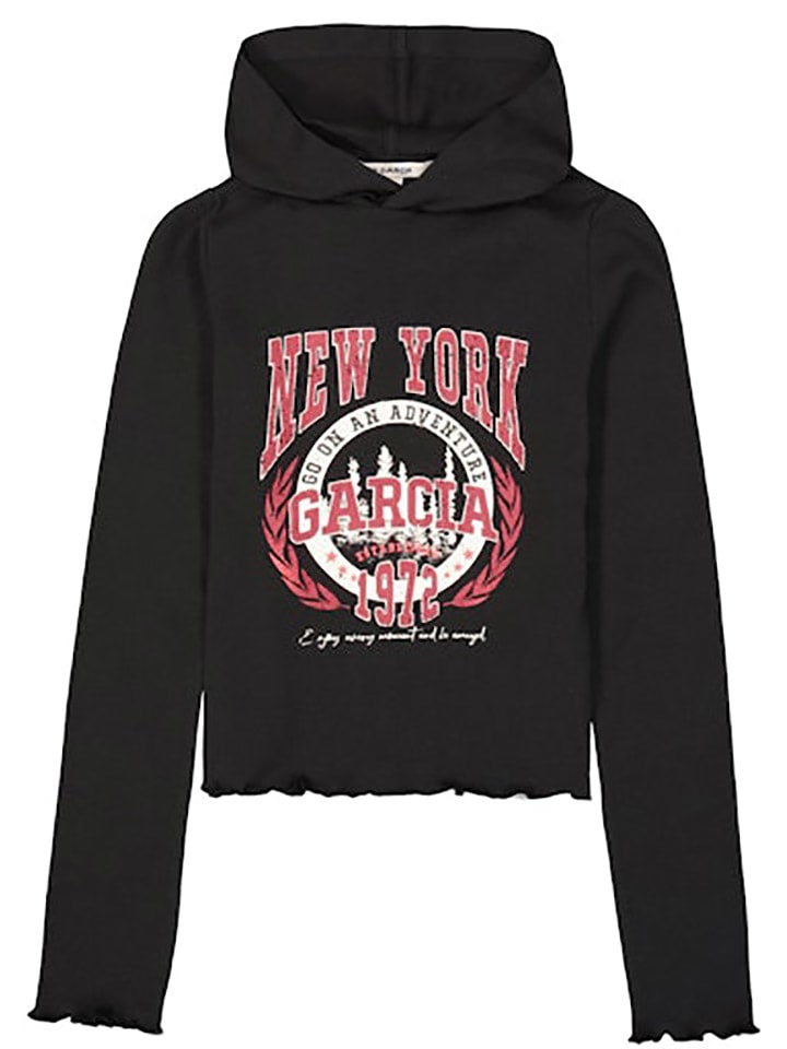 Garcia Longsleeve in Schwarz günstig kaufen