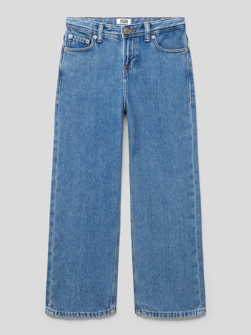 Jeans mit 5-Pocket-Design Modell 'ALEX' in blau