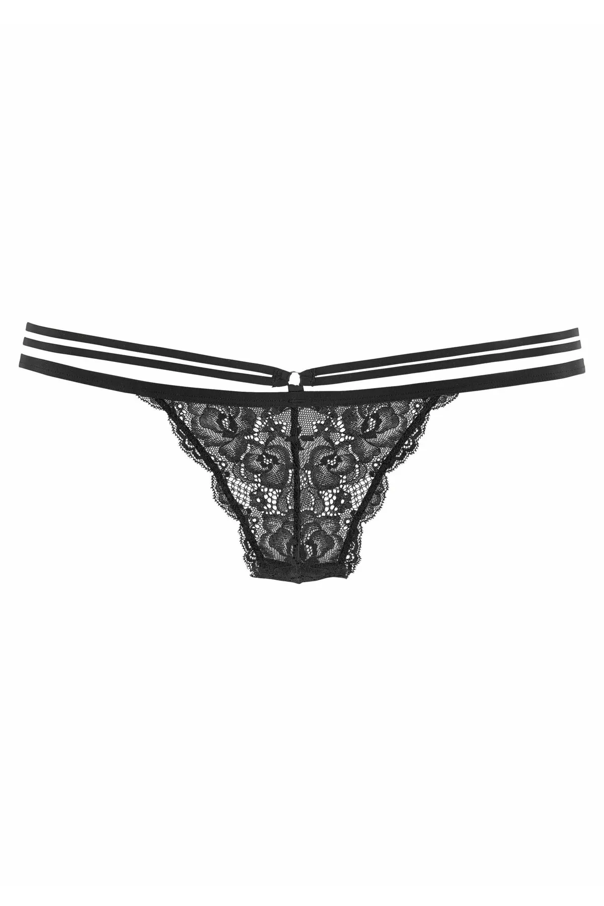 LASCANA  Slip - Schwarz - Unifarben