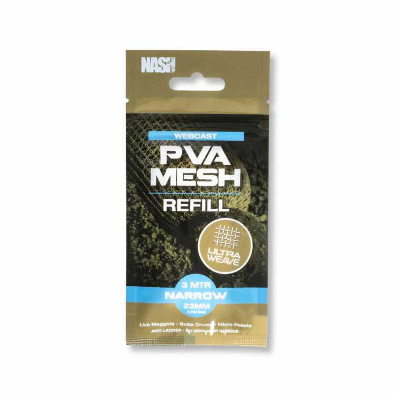 Náhradní náplň Recharge Filet Soluble Nash Webcast Ultra Weave PVA úzká 23mm