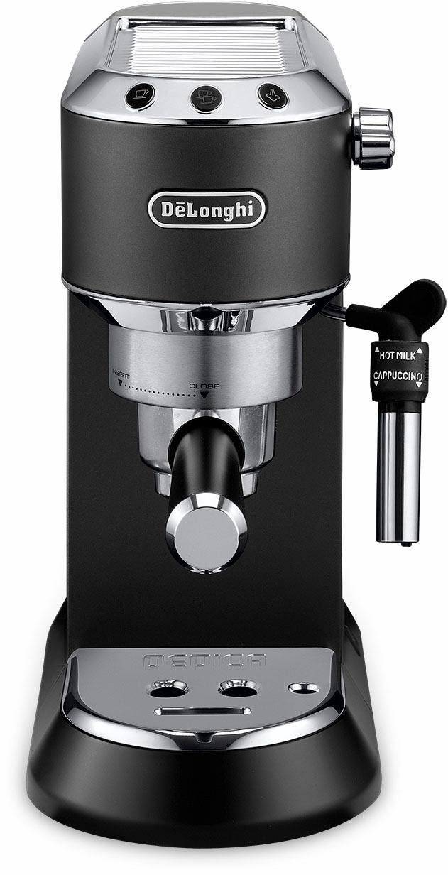 De'Longhi Siebträgermaschine Dedica Style EC 685.B, 1350 Watt, 15 Bar