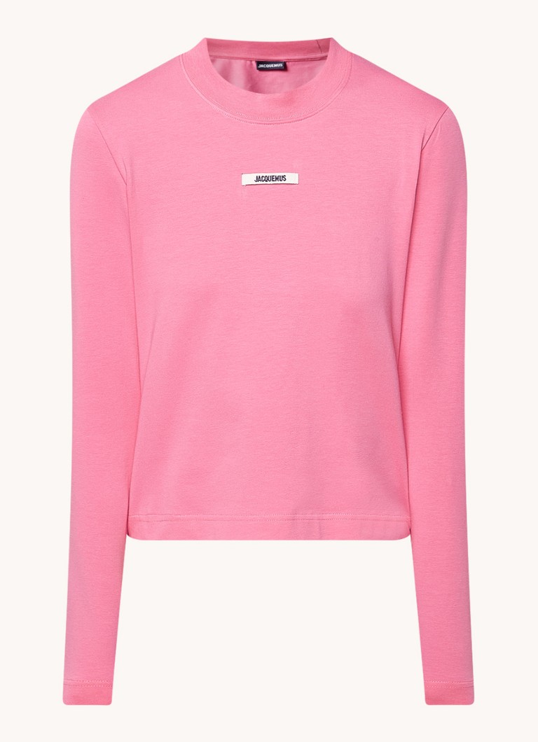 Jacquemus garās piedurknes ar logotipu