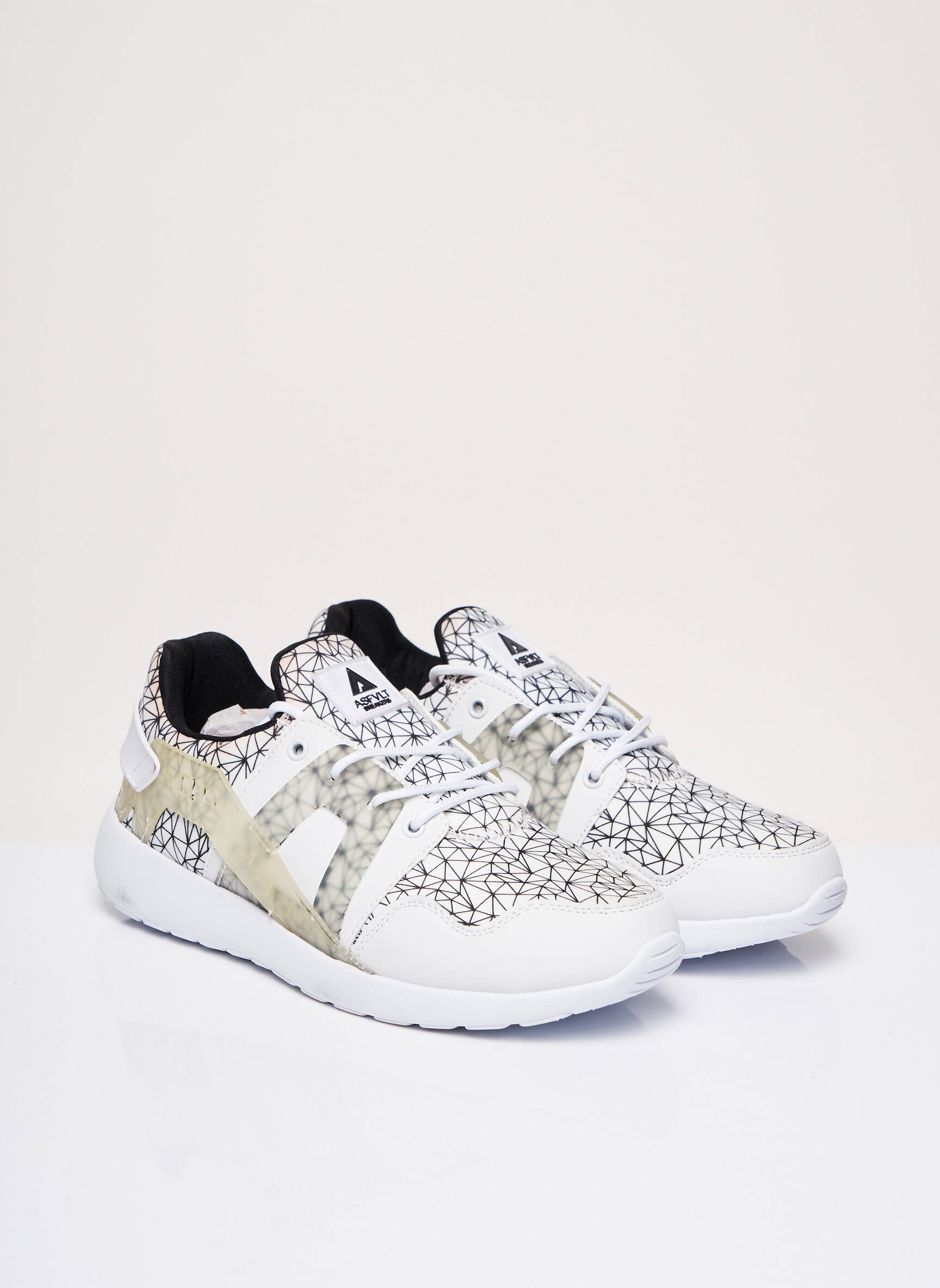 Asfvlt Baskets Femme couleur blanc