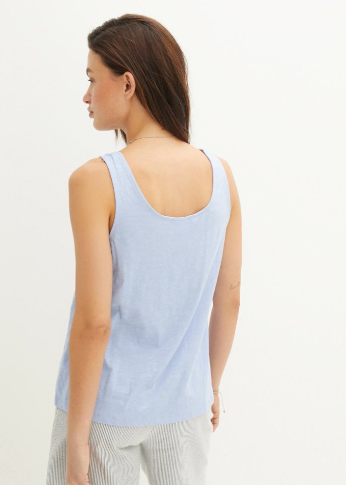 Baumwoll Top mit Knotendetails