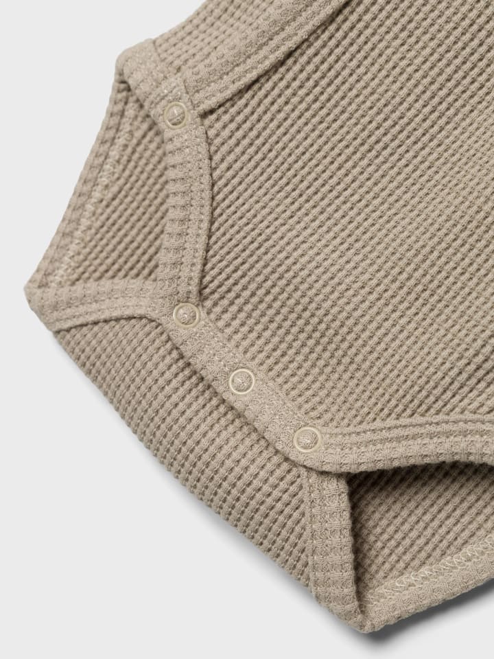 name it Baby Wickelbody NBNWAFFE LS WRAP BODY in pure cashmere günstig kaufen