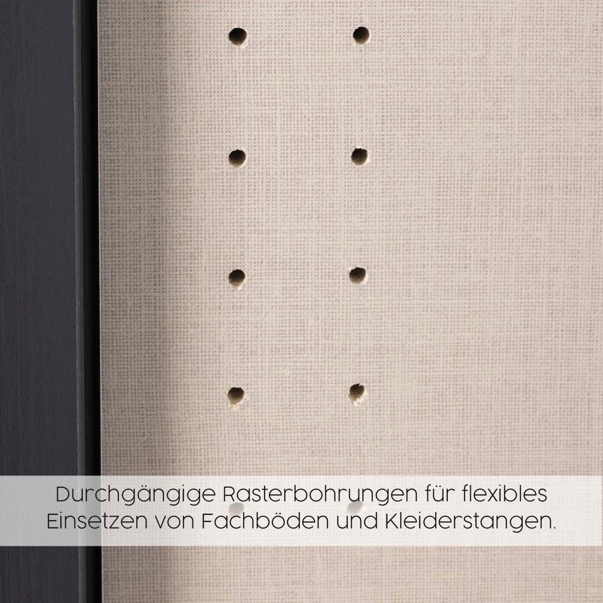 rauch Schlafzimmer-Set Lamella, (Set), mit eleganter Lamellenabsetzung