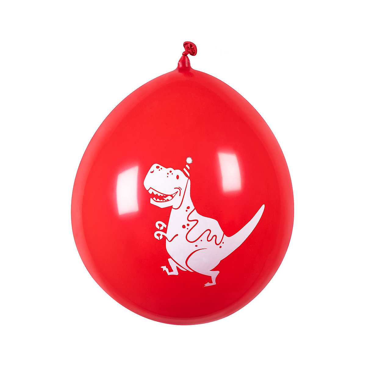 Latexballons Dinoparty 3 sortiert (25 cm), 6 Stück