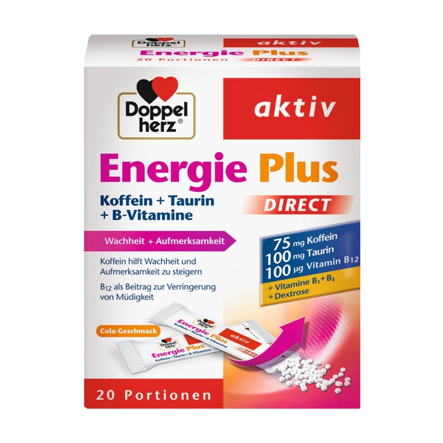 Energie Plus DIRECT Koffein + Taurin + B-Vitamine