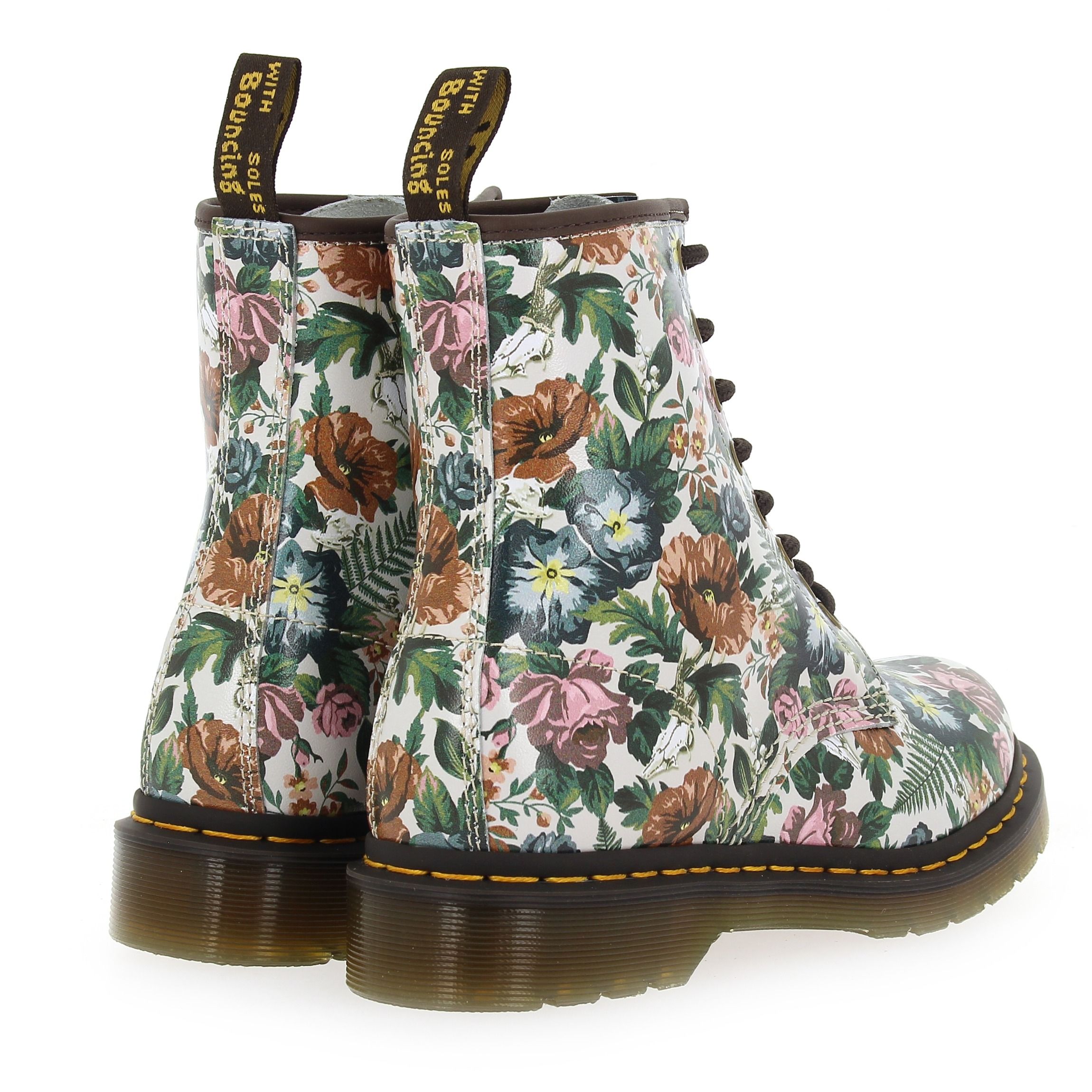 Dr Martens  1460 ENGLISH GARDEN PRINT - Multi Vert