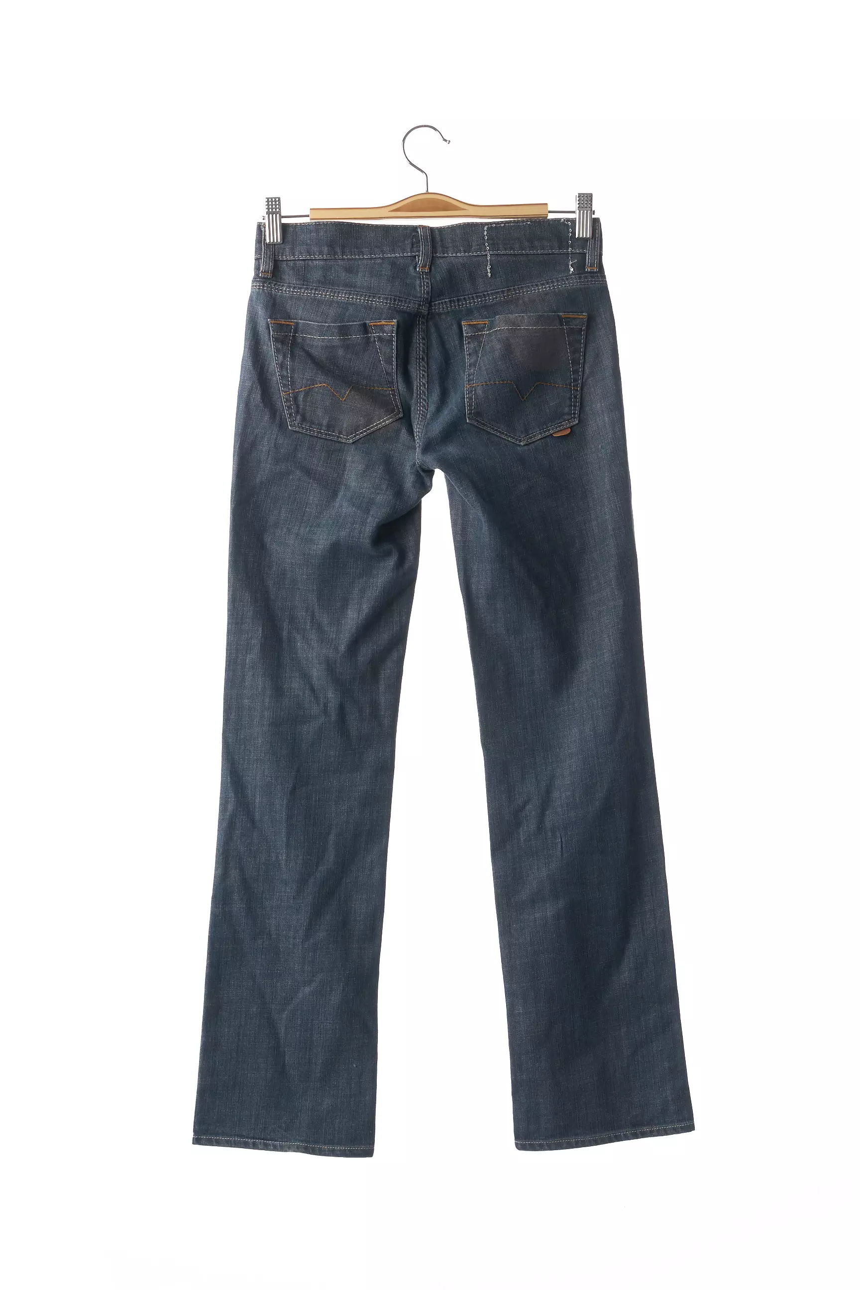 Hugo Boss Jeans Coupe Droite Femme couleur bleu